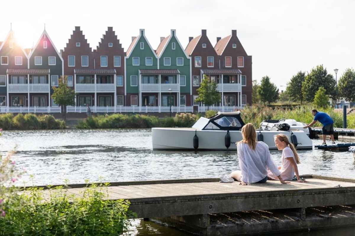 Marinapark Volendam aanlegsteiger