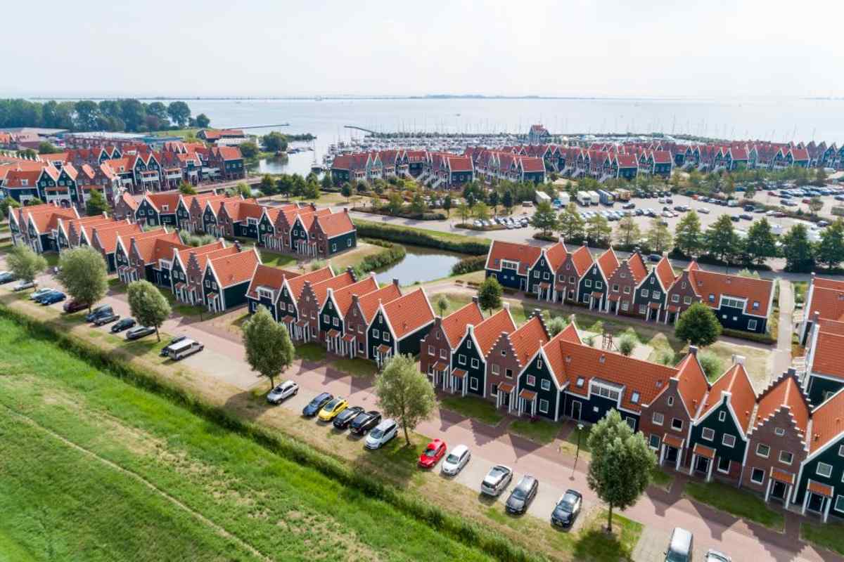 Marinapark Volendam direct aan het Markermeer