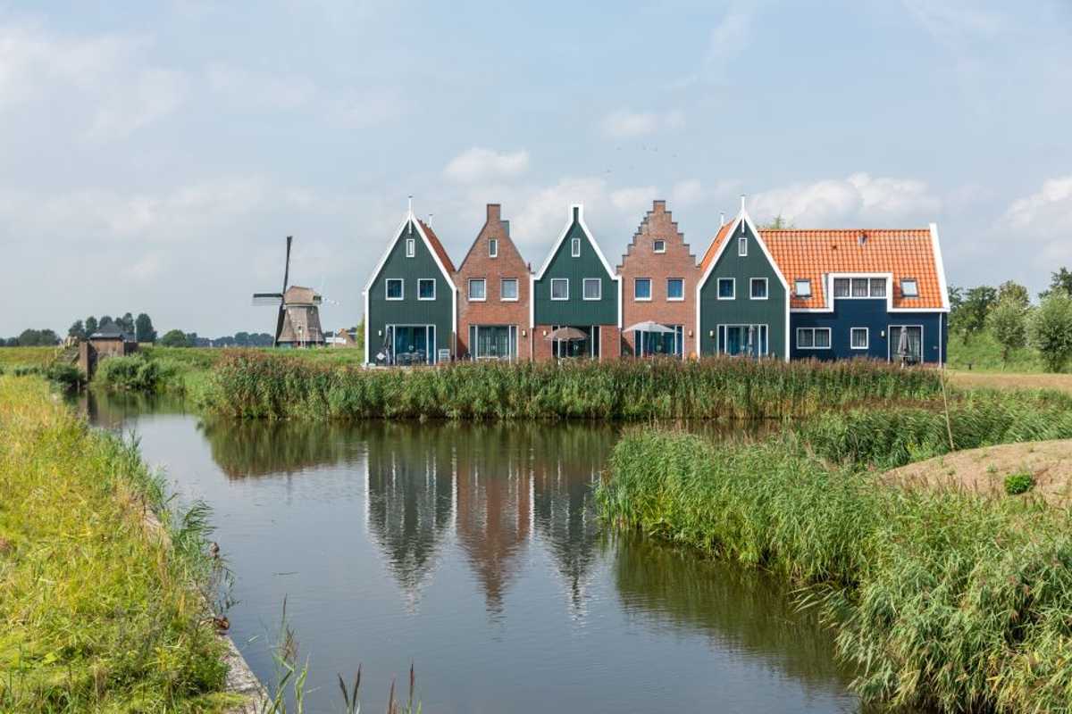 Marinapark Volendam in de natuur